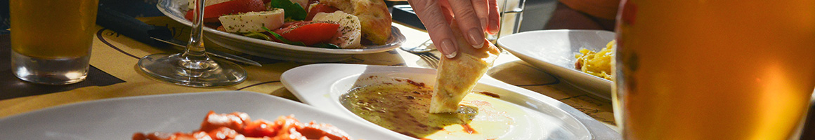 Eating Fondue at Swiss Haven Restaurant restaurant in Breckenridge, CO.